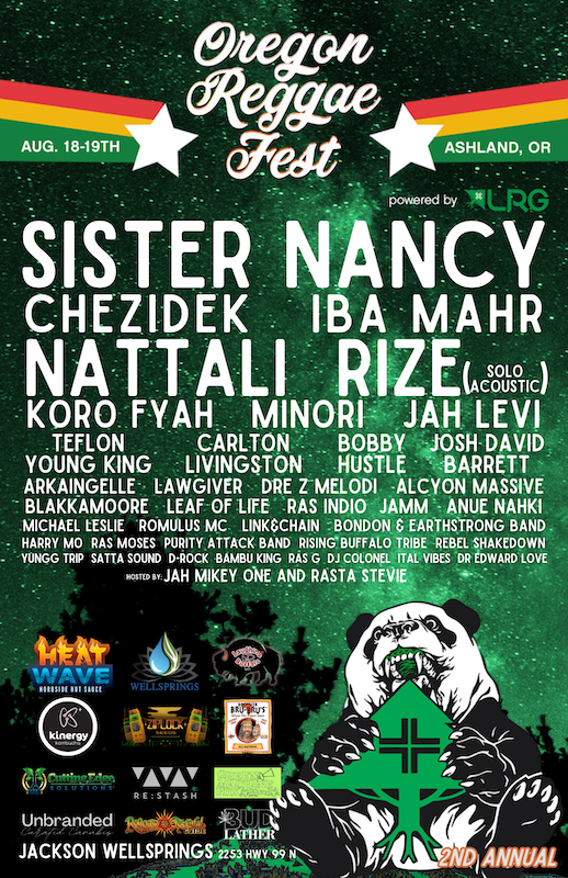 Album cover: Oregon Reggae Festival 2023