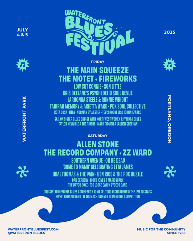 Album cover: Waterfront Blues Festival 2025