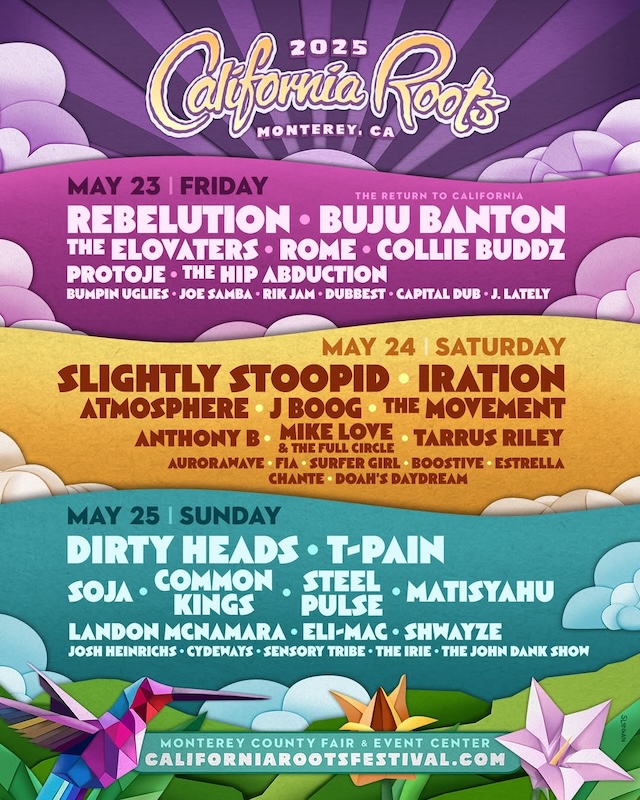 Album cover: California Roots Music & Arts Festival 2025
