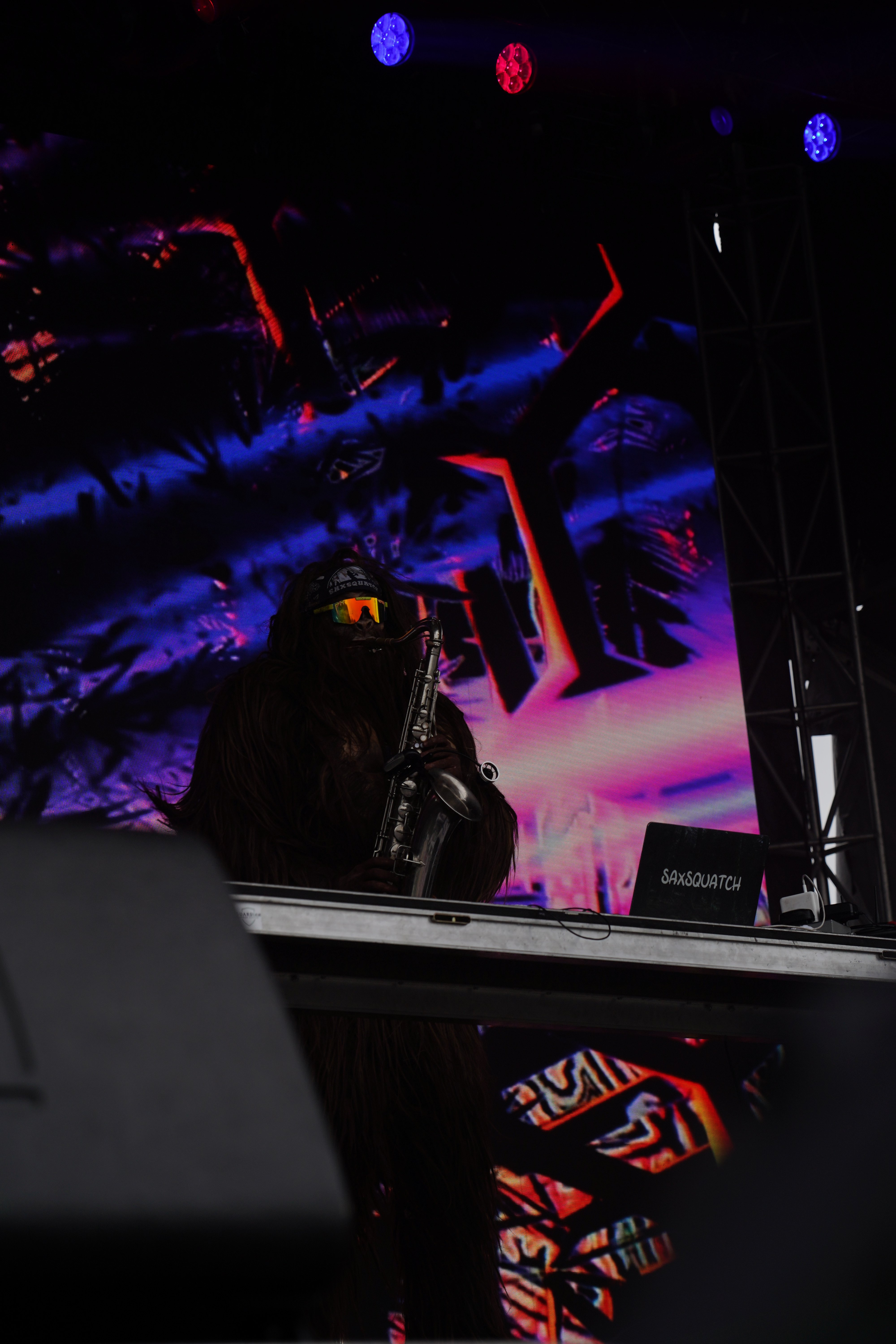 Saxsquatch — Riot Fest 2024