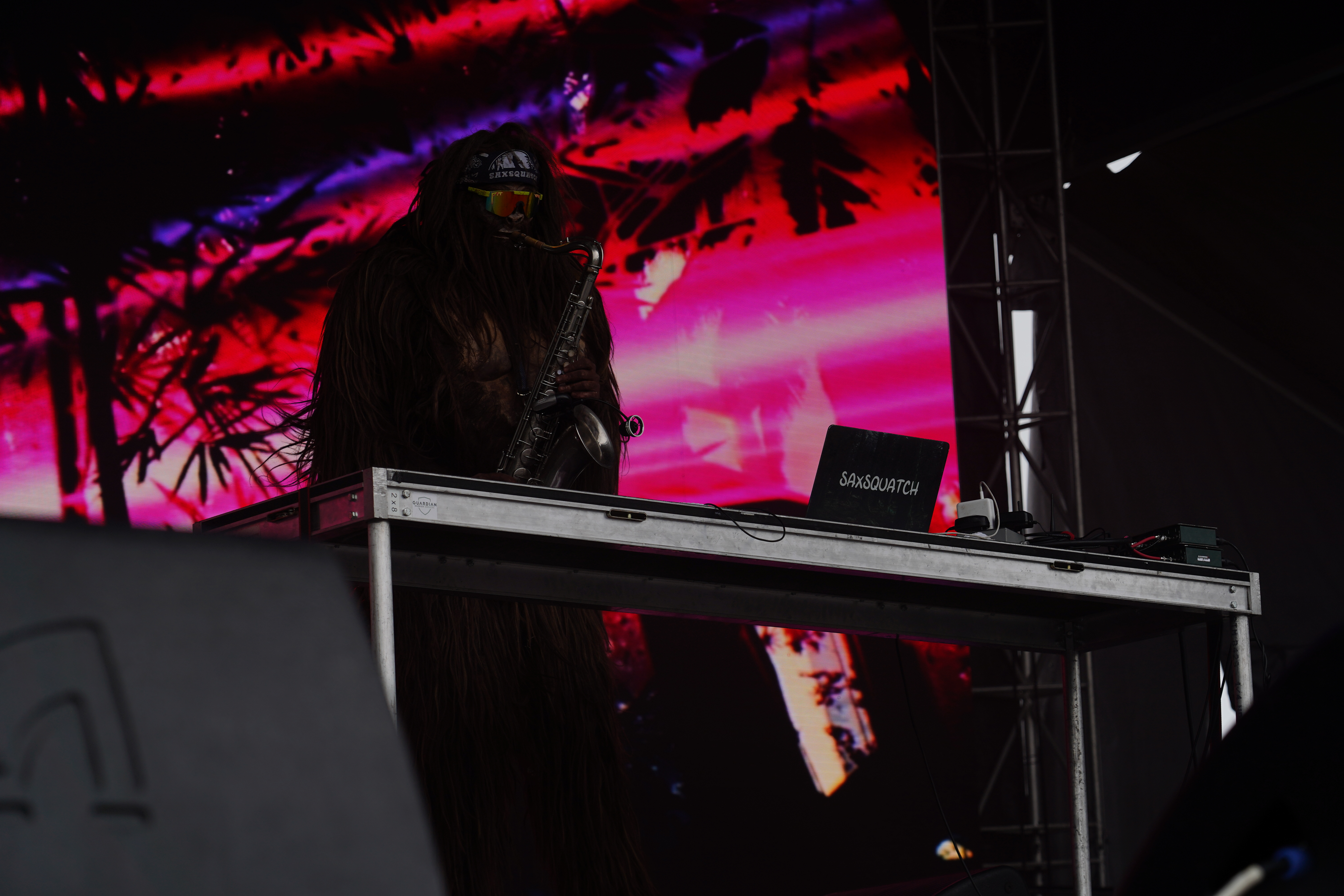 Saxsquatch — Riot Fest 2024
